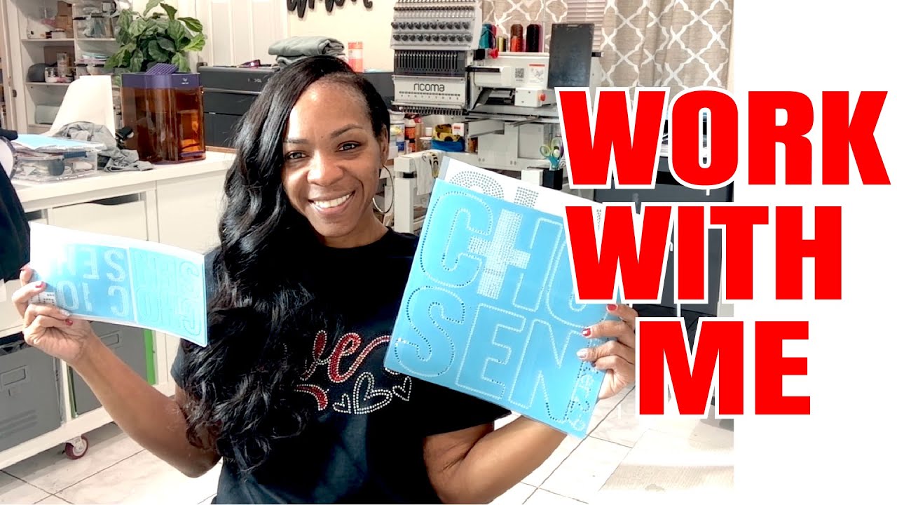 Work With Me | Yearly Goals | Make a Bling Outfit for My Auntie