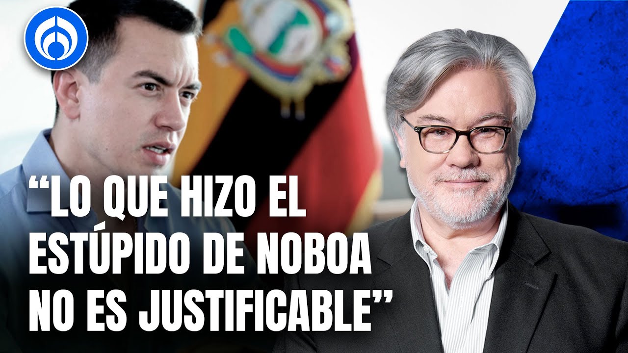 Le guste a Lilly Téllez o no, Ecuador cometió una ofensa grave: Ruiz Healy