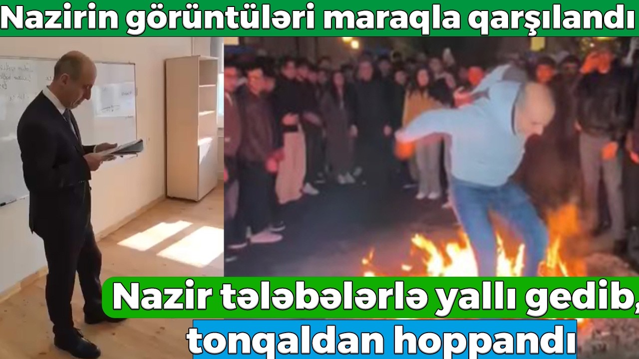 Nazirin görüntüləri maraqla qarşılandı  - Emin Əmrullayev uşaqlarla yumurta döyüşdürdü