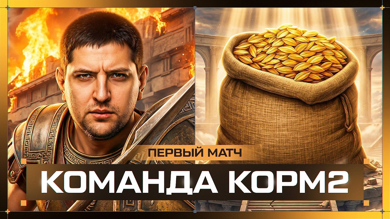 КОМАНДА КОРМ2. НОВЫЙ СЕЗОН. НОВЫЙ СОСТАВ. Первый матч