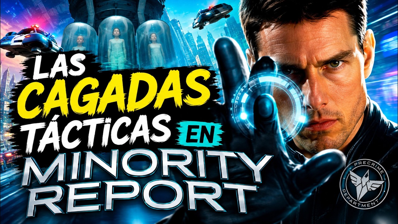 POLICÍA REAL analiza Minority Report: El Desastre de PreCrime 🛑🔫