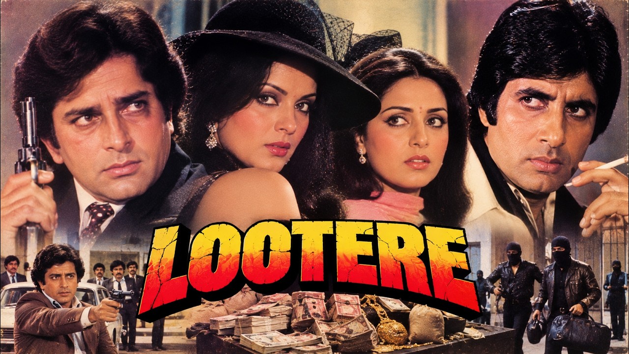 Lootere (Full Movie) | Shashi Kapoor, Rekha & Amitabh Bacchan | Old Bollywood Action Classic Movie