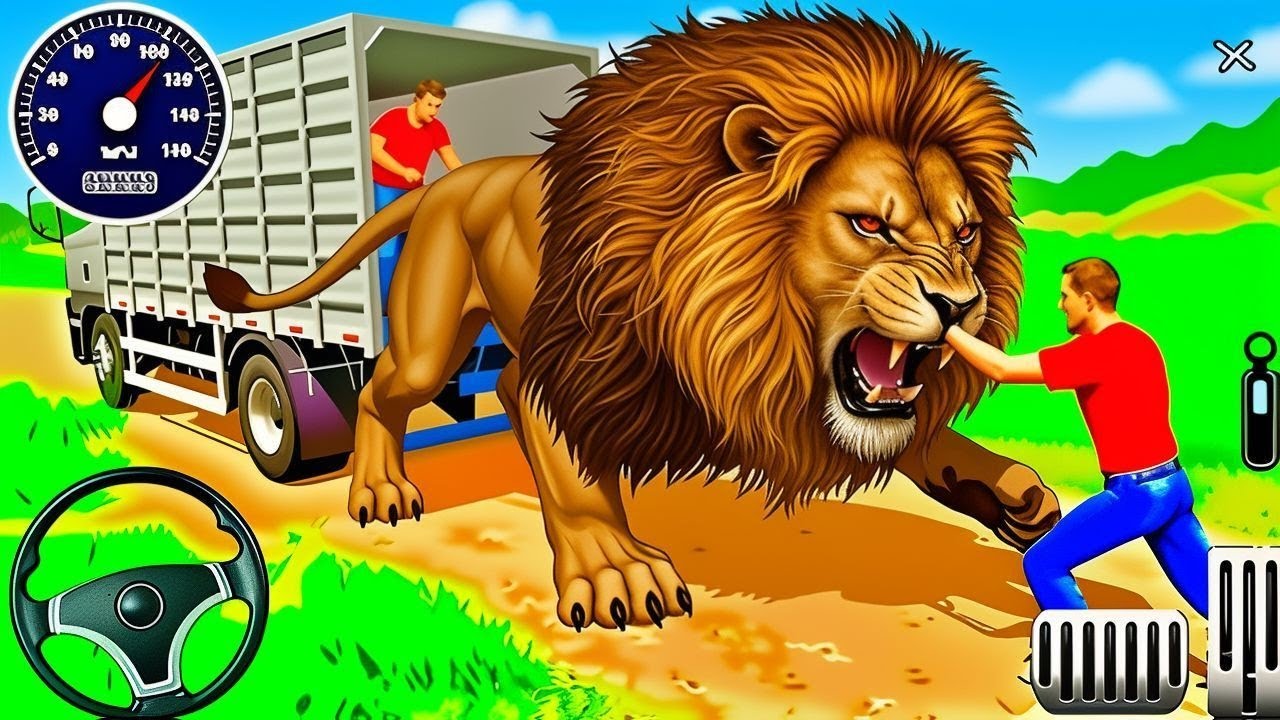Animal Cargo Truck Driving Game 3D - Animal Transport Cargo Truck 2024 - Android Gameplay