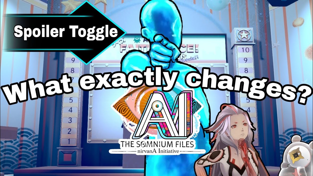 Spoiler Toggle Changes - AI: The Somnium Files nirvanA Initiative