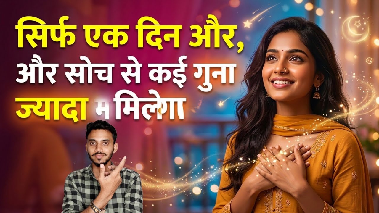 आप जिसे ढूंढ रहे हो वो भी आप ही को ढूंढ रहा है | Fastest Manifestation Technique
