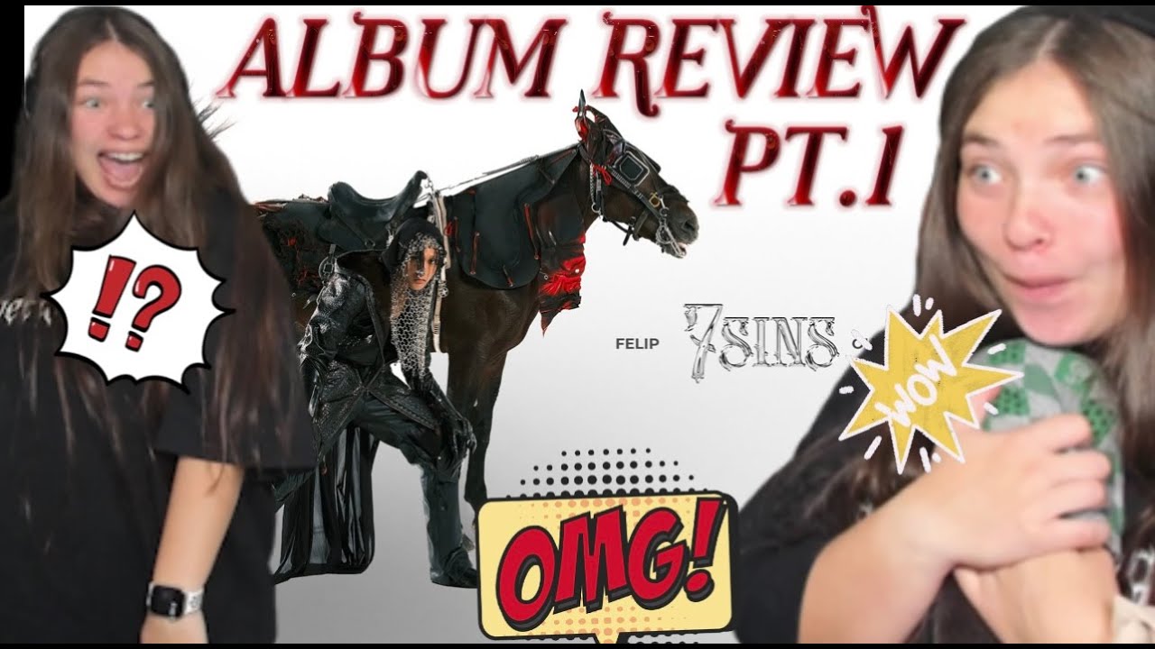 (PT.1)(100/10💥)FELIP - 7sins - Album Review|REACTION