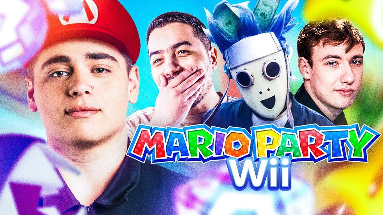 LA MAP DU TRAIN INCROYABLE SUR MARIO PARTY 8 SUR WII AVEC SARDOCHE & COROBIZAR