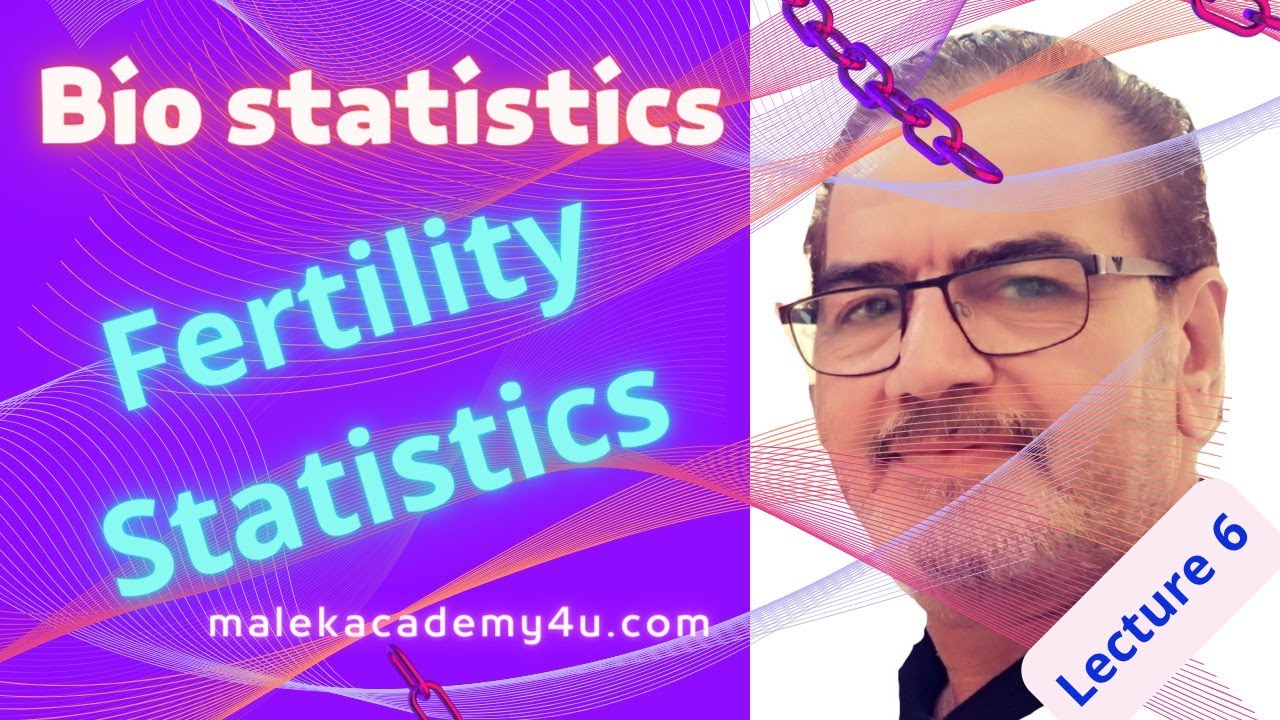 كورس Biostatistics for Nursing (Lecture 6)-Fertility Statistics
