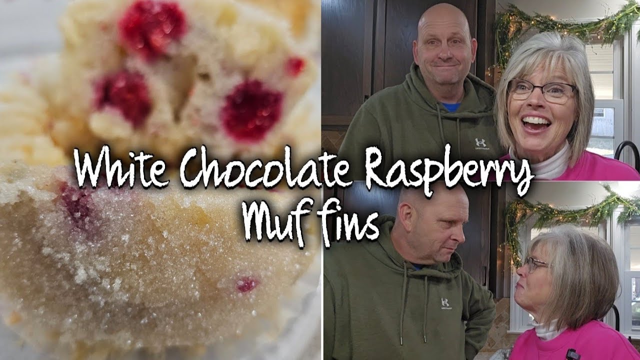 White Chocolate Raspberry Muffins ~ Let Spring Come In!