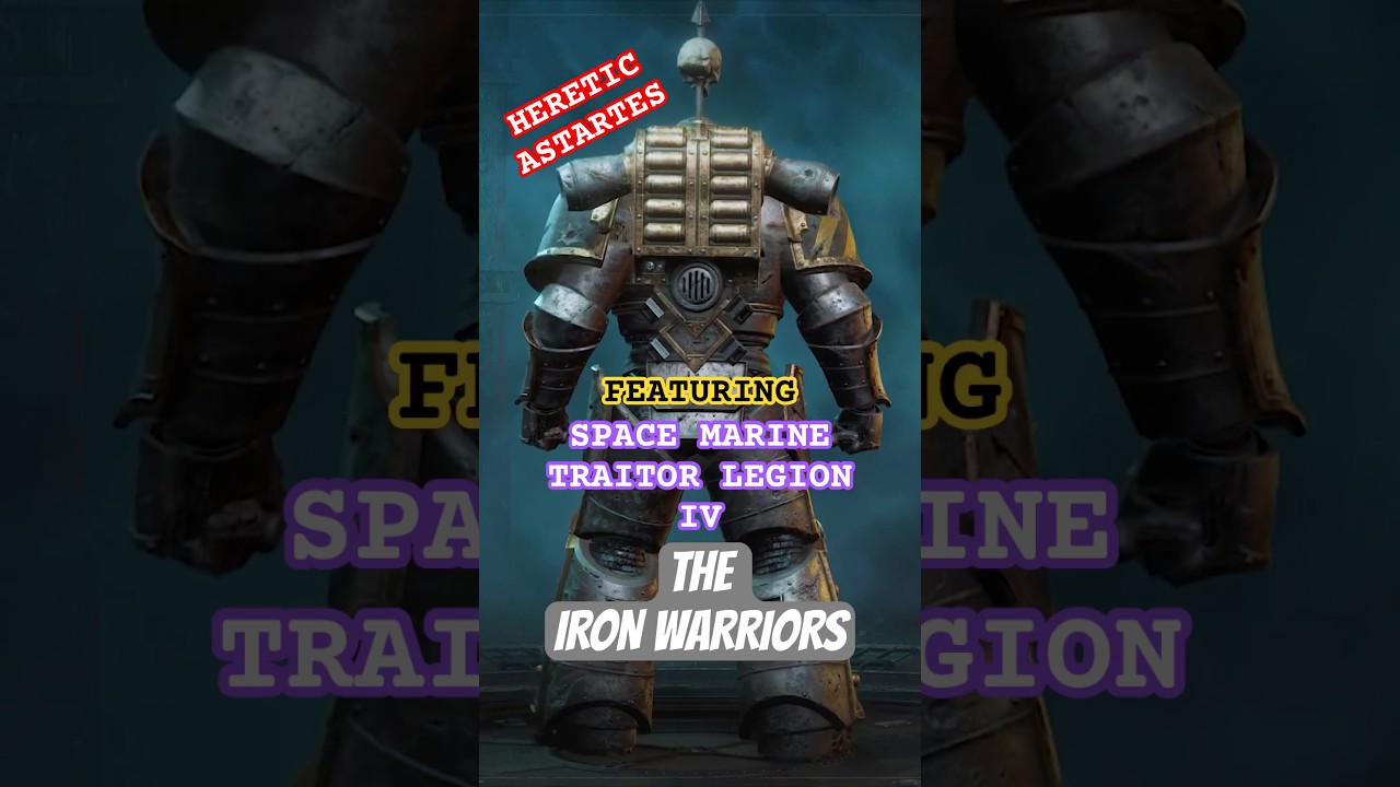 Heavy Class Chaos Heretic Astartes Armour (Iron Warriors) - Warhammer 40k: Space Marine 2 Armour