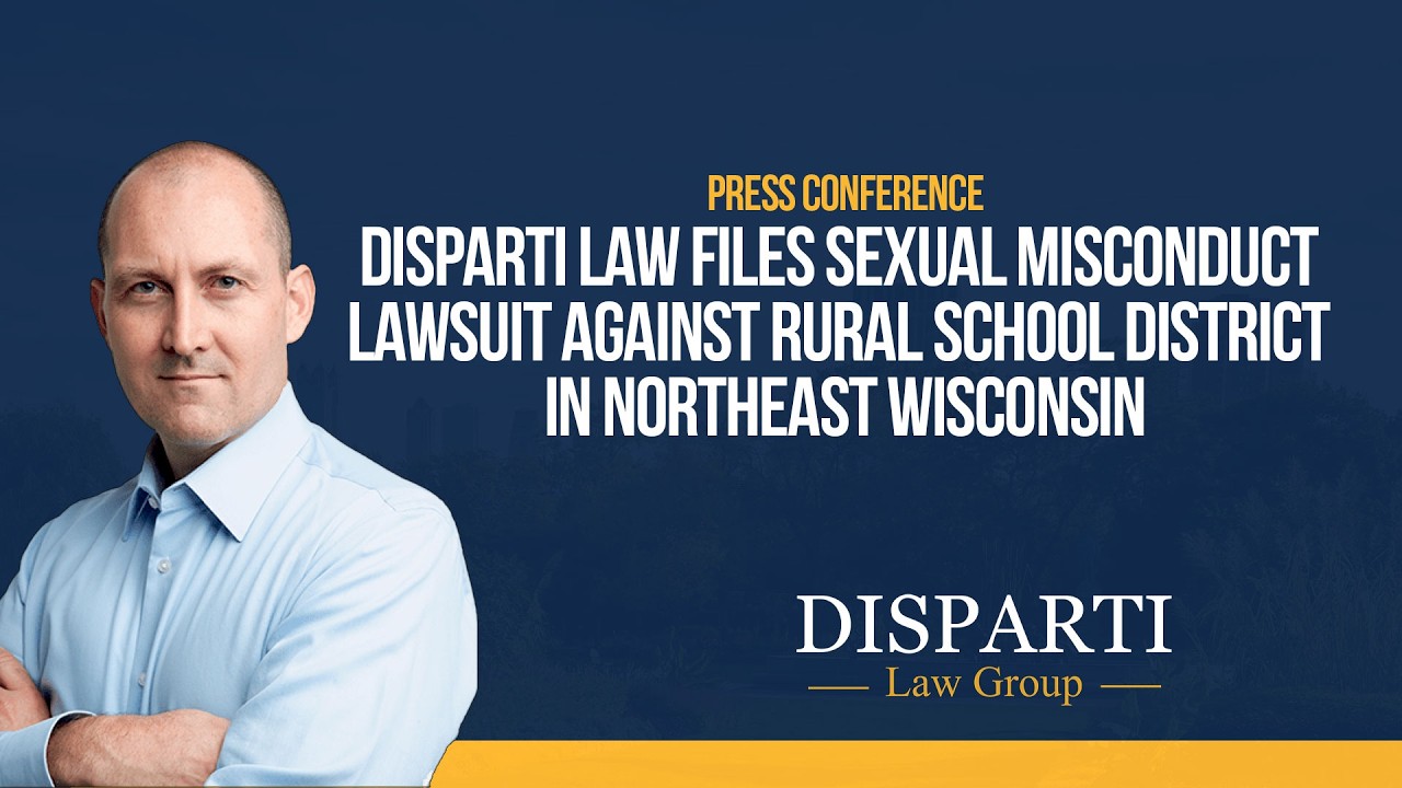 DISPARTI LAW FILES SEXUAL MISCONDUCT CASE AGAINST RURAL SCHOOL DISTRICT IN NE WISCONSIN