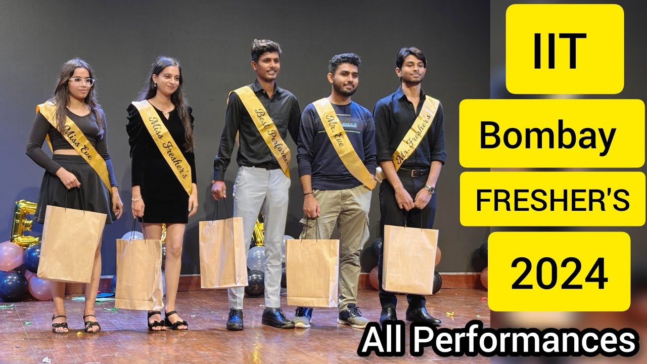 FRESHER'S IIT BOMBAY 2024 || IIT B FRESHER'S || FRESHER'S PARTY || #iitbombay #freshers #iit