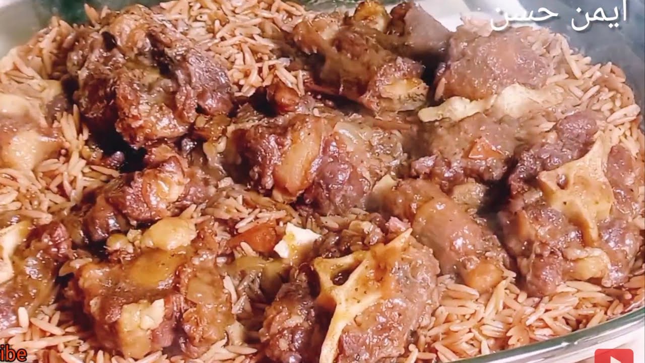 اروع طاجن عكاوي او ذيل البقر بلسان العصفور/ Extremely Delicious Oxtail with Orzo