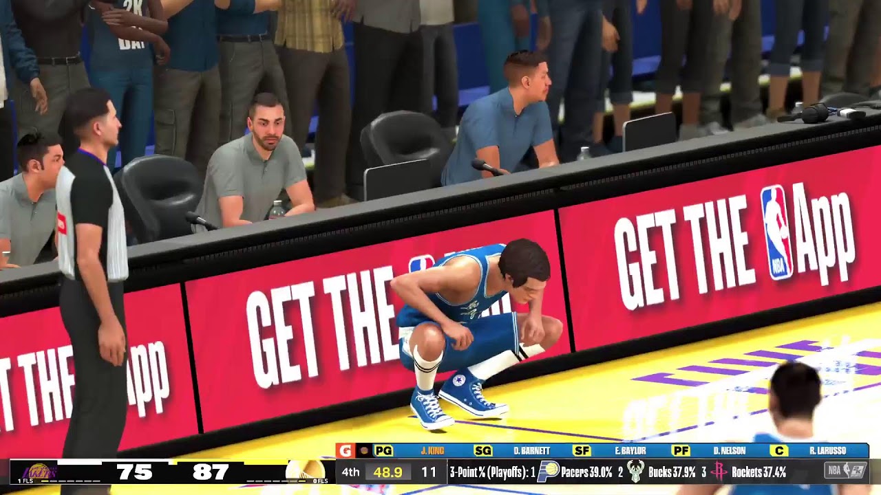 2k25 Playing NBA