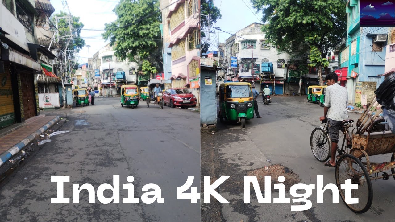 India After Dark : City Sounds -Traffic, Horns, People