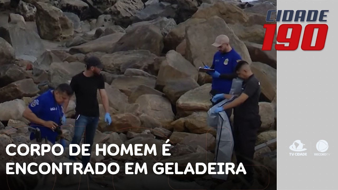 Corpo de homem é encontrado dentro de geladeira; vítima tinha lesões por tiros | Cidade 190