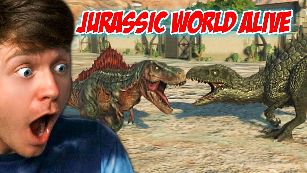 JURASSIC WORLD ALIVE BATTLE ROYALE! - Jurassic World Evolution 2