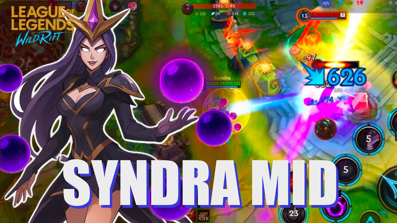Wild Rift - BACK ON SYNDRA 1V9 CARRY