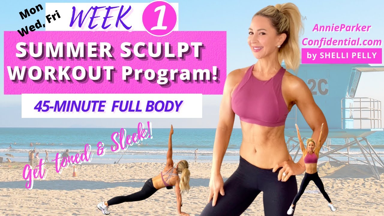Week 1: M, W, Fri 'Full Body' | 6-Week Sculpt