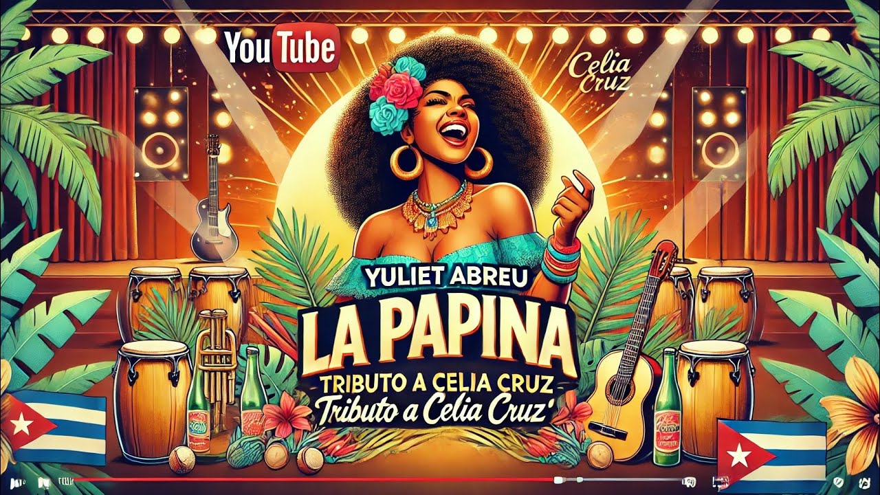 TRIBUTO A CELIA CRUZ.Yuliet Abreu La Papina y Puro Sentimiento