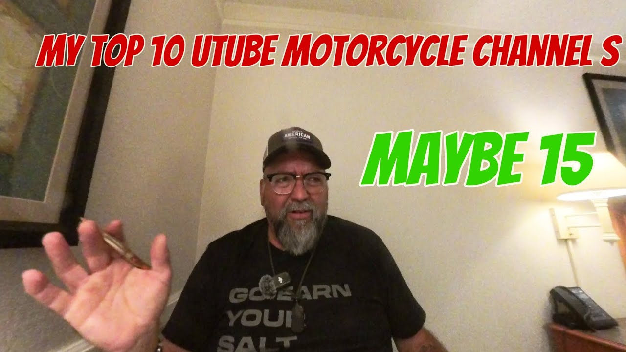 TOP 10 UTUBE MOTORCYCLE CHANNELS 