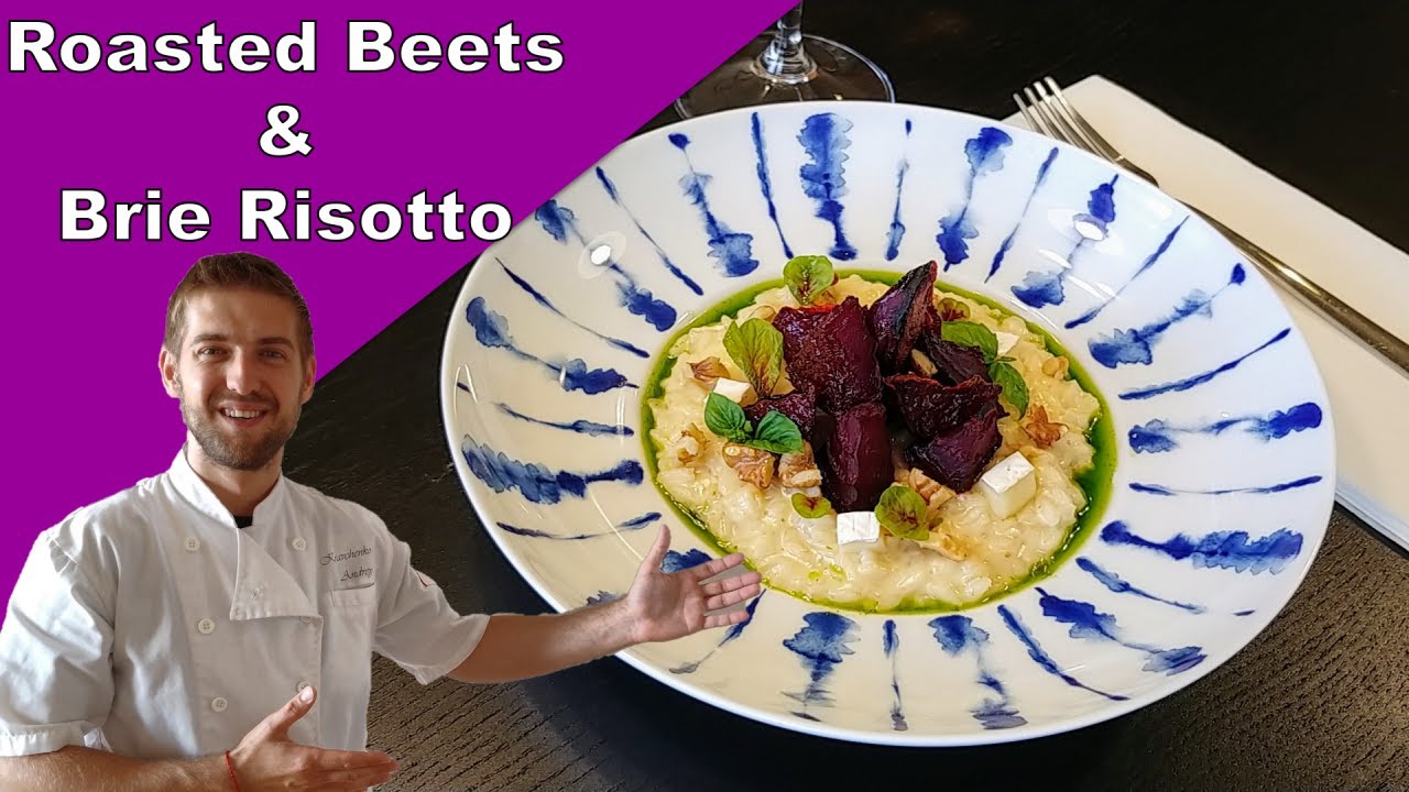 How to Make Risotto with Beet & Brie Cheese