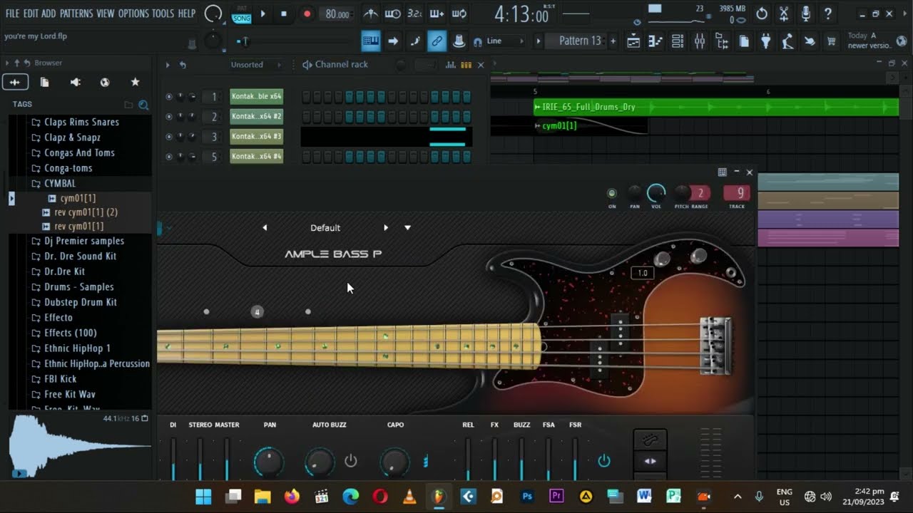 How to make a Gospel Reggae instrument in FL Studio tutorial