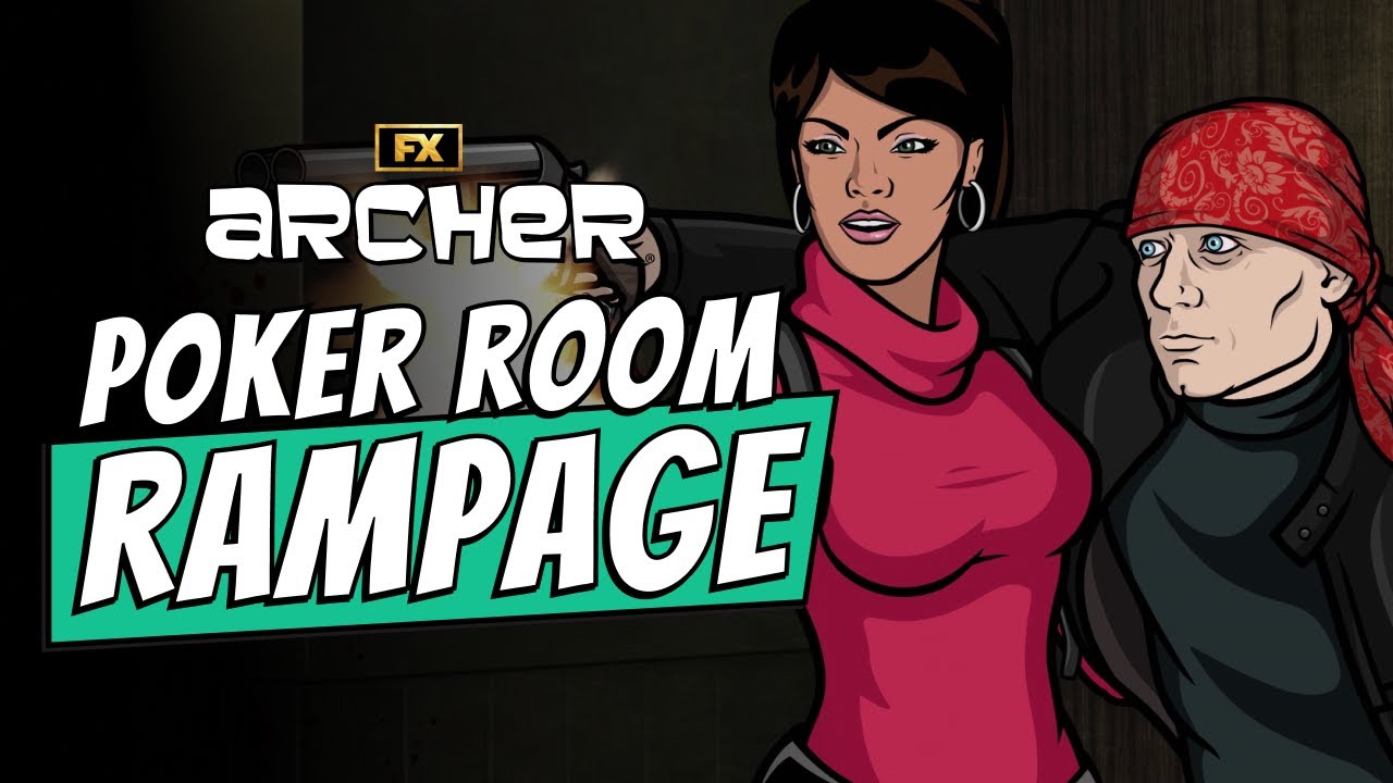 Archer and Lana's Poker Room Rampage - Scene | FX