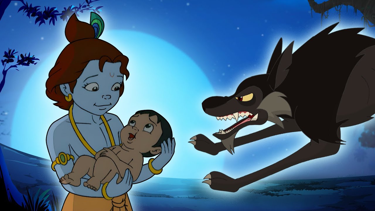 Krishna The Great - भेड़िये का हमला | Cartoons for Kids in Hindi | Adventure Videos