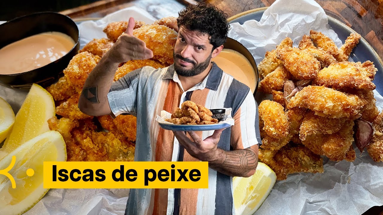 Aprenda a fazer FARINHA PANKO CASEIRA,ISCA E MOLHO ROSÊ!