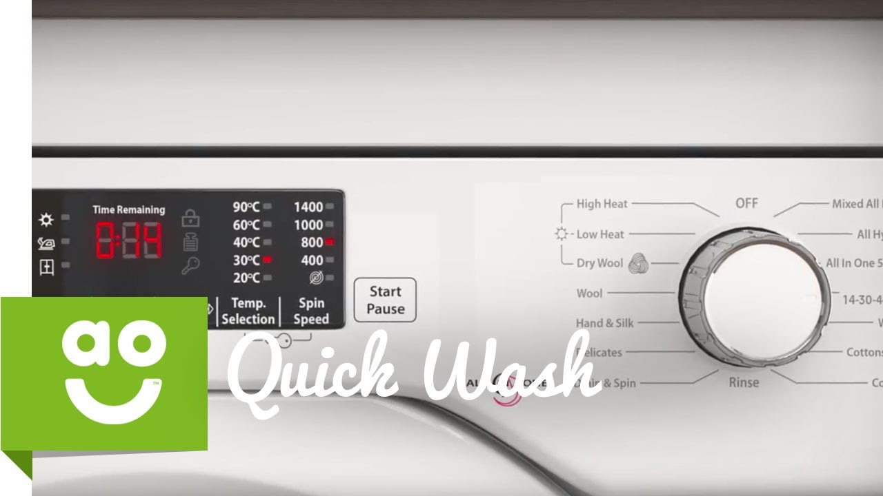 Hoover Rapid 14/30/44 Quick Wash | Washer Dryers | ao.com