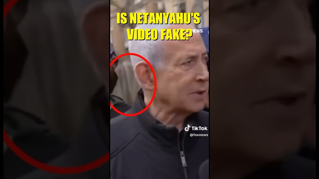 Последнее видео Нетаньяху &mdash; фейк? Волосы, которые никогда не спадают?