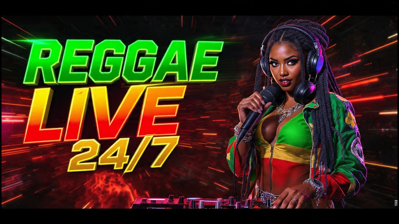 Reggae Music Live 24/7 🌴 Chill Roots Reggae, Dub & Island Vibes for Relaxing, Work & Positive Mood