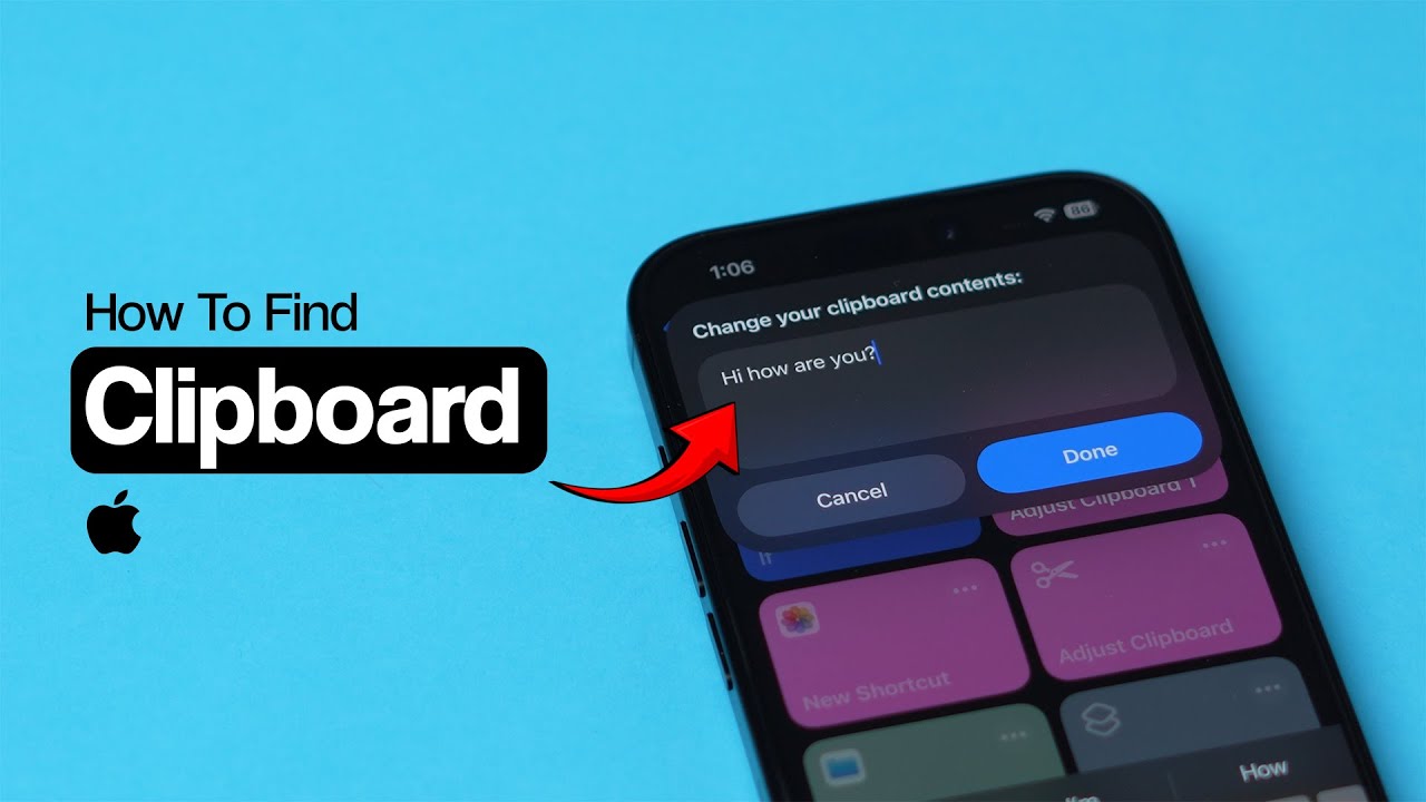 How to Find the Clipboard on iPhone?