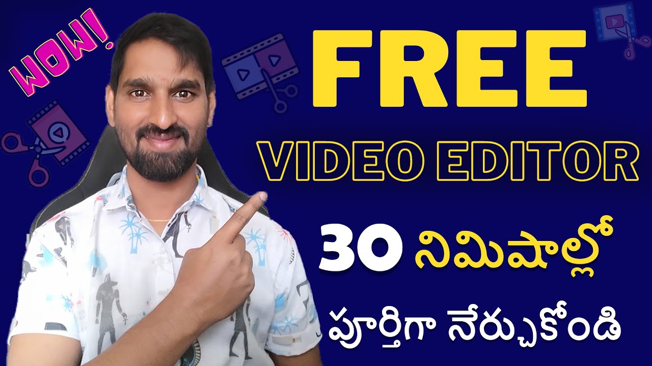 Video Editing in Telugu | Clipchamp Free Video Editor Full Tutorial | Learn To Edit Video