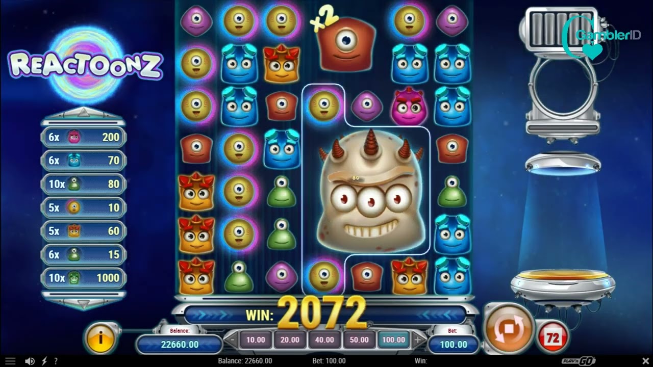 Reactoonz Video Review | GamblerID
