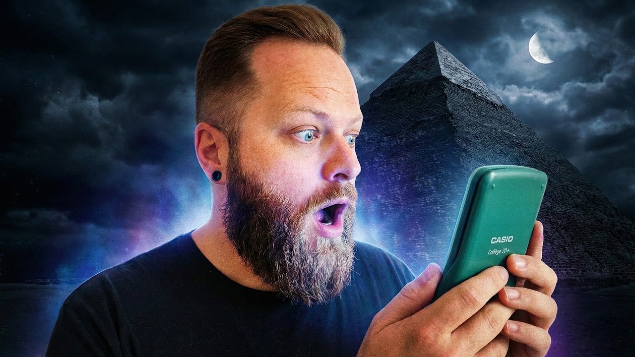 Peut-on VRAIMENT construire la grande pyramide de Gizeh ? (Je fais le calcul !)
