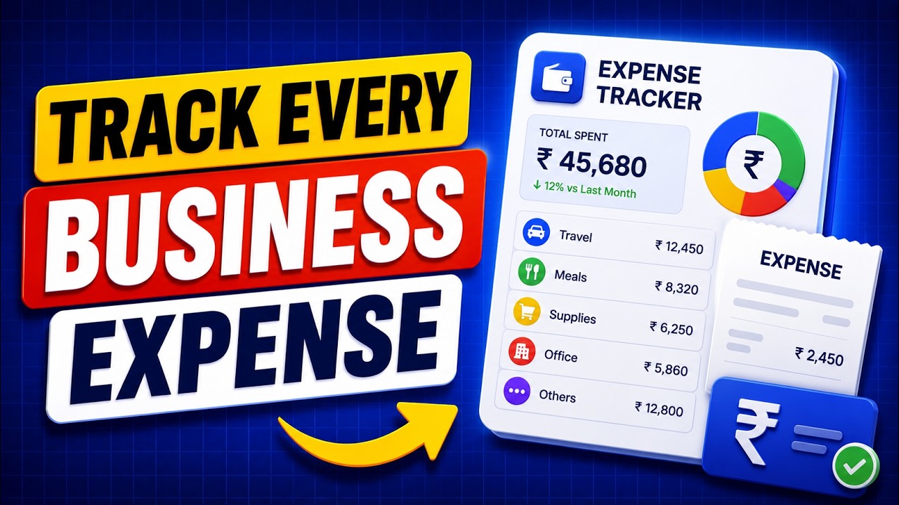 (FREE) Track Every Business Expense | Stop Wasting Money!