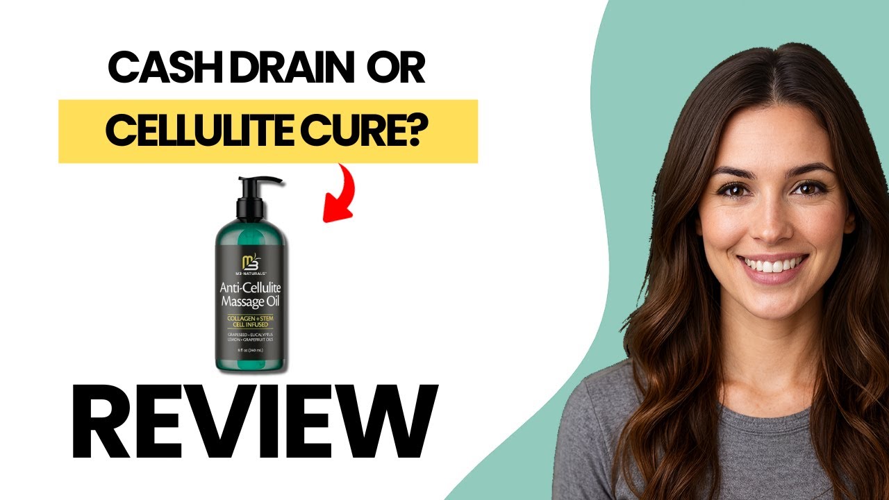M3 Naturals Anti-Cellulite Body Oil Review &ndash; The Truth You Should Know (2025)
