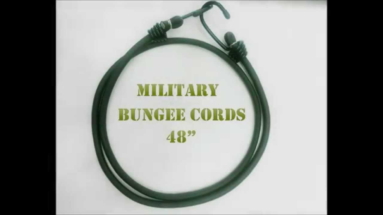 Bungee Cords 48 inch for Camping Hiking Outdoor Picnic Off roading