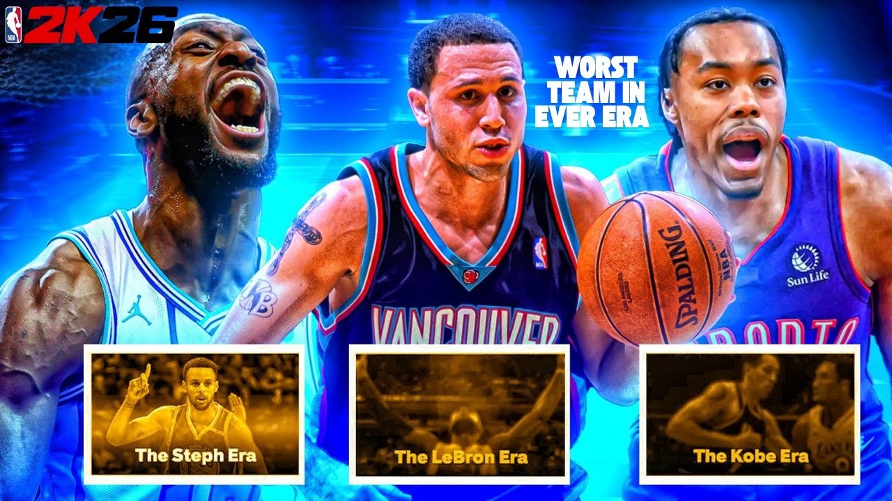 I Rebuilt the Worst NBA Team in EVER Era NBA 2K26