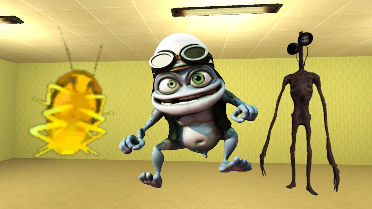 Crazy Frog, Cockroach Super And Siren Head Nextbot Gmod