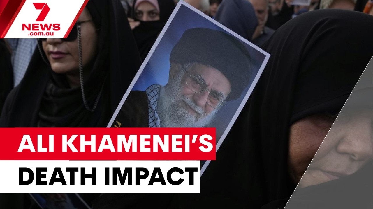 Ali Khamenei's death impact on Iranians | 7NEWS