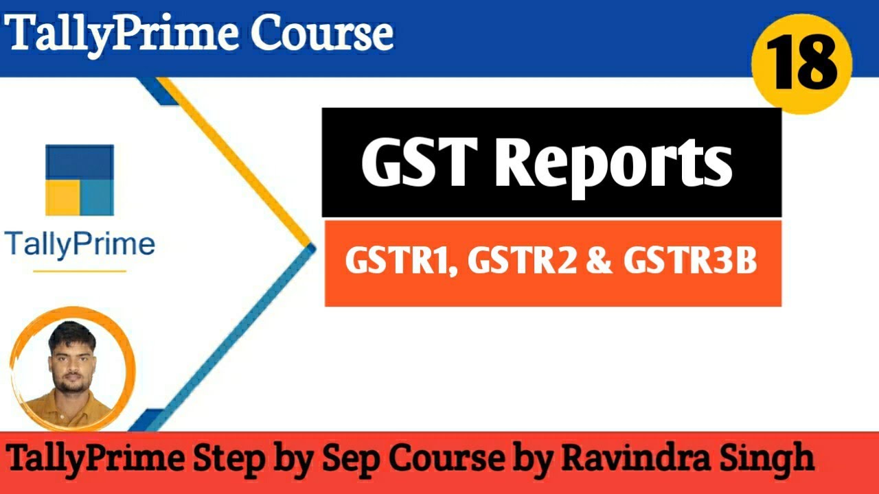 GST Reports in Tally Prime