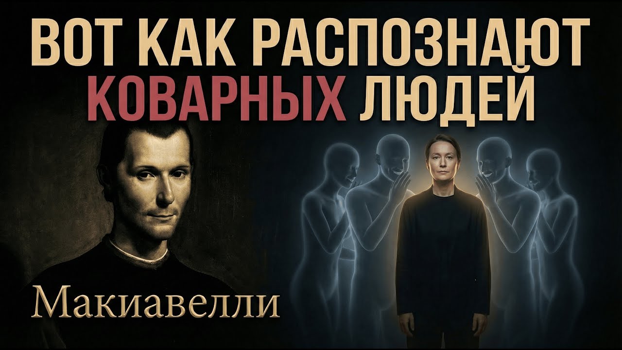 Они улыбаются, пока ты им нужен. 5 признаков коварных людей | Макиавелли