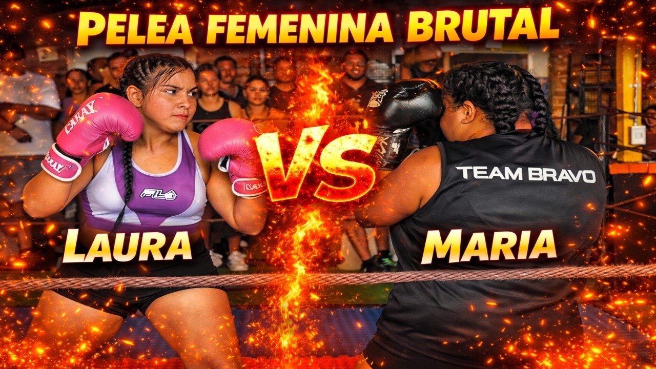 🔥 LAURA vs MARIA | PELEA FEMENINA QUE PARALIZÓ EL BARRIO 🔥