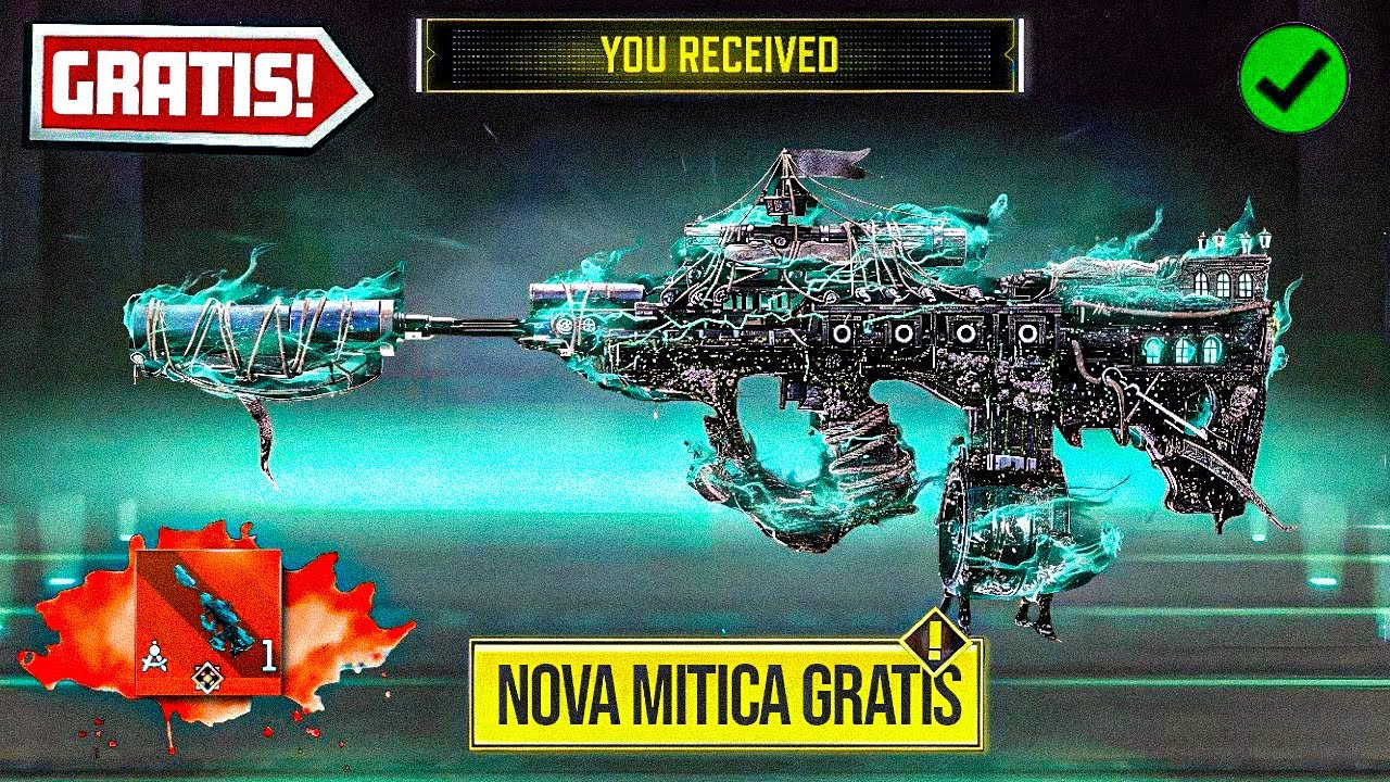 NOVA MITICA GRATIS É HORRIVEL? POLEMICA NO COD MOBILE🔥🔥🔥 CALL OF DUTY MOBILE