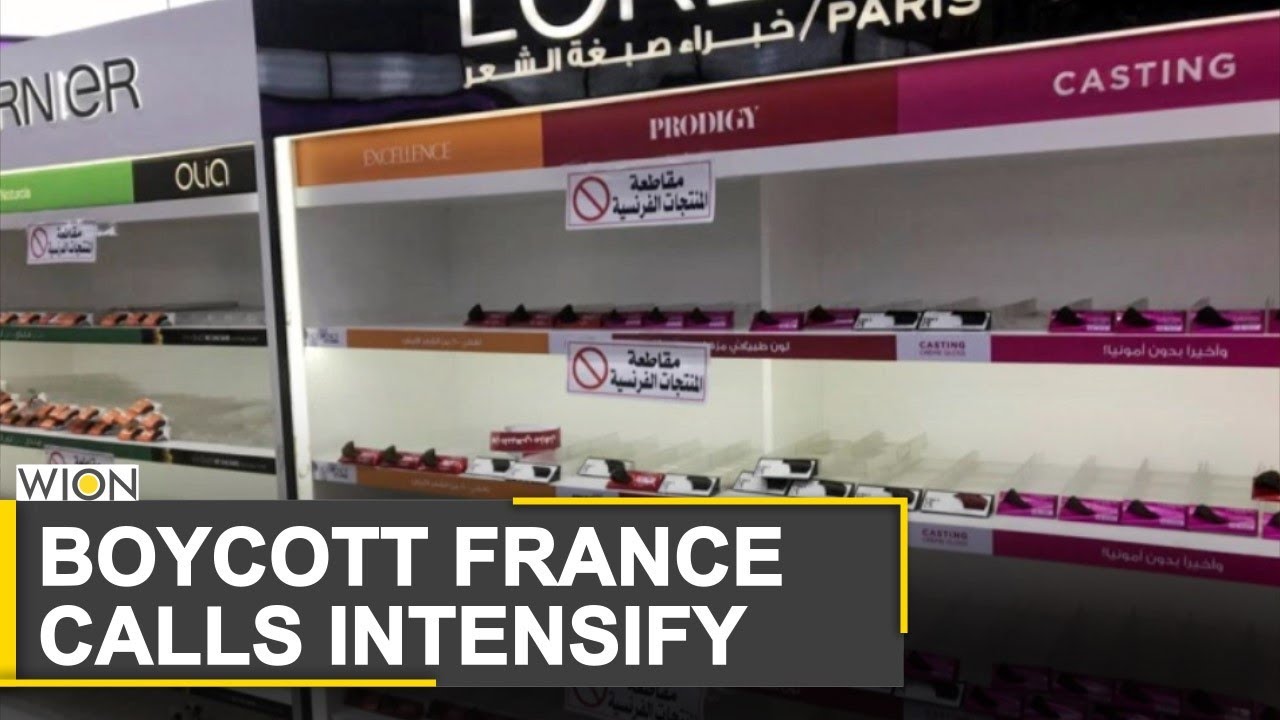 Stores in Muslim-majority nations boycott French goods | Emmanuel Macron | World News