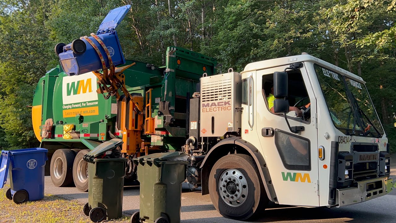 New Hampshire’s First Electric Garbage Truck