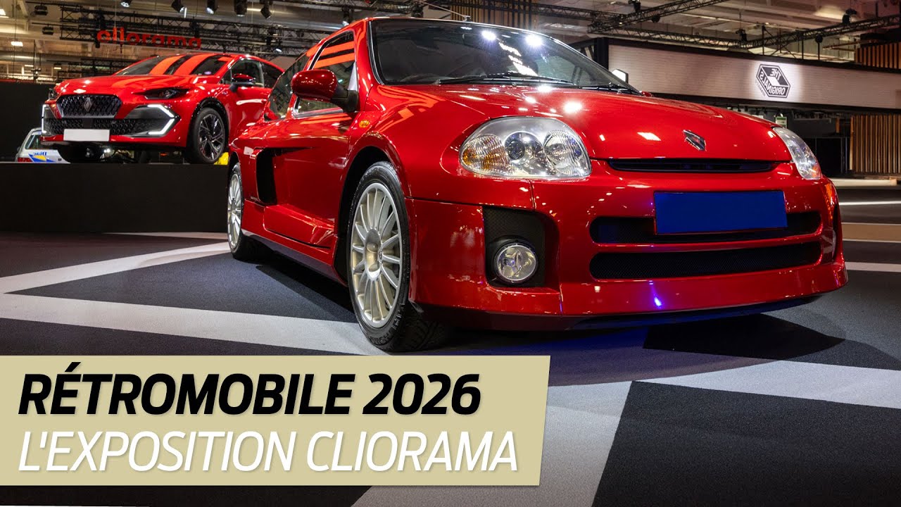 Rétromobile 2026. La Renault Clio à toutes les sauces